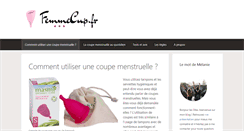 Desktop Screenshot of femmecup.fr